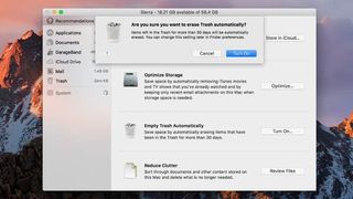 How to manage storage in macOS Sierra