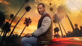 Eddie Murphy as Axel Foley in a promtional image for &quot;Beverly Hills Cop: Axel F&quot; streaming on Netflix this week