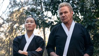 A still from Cobra Kai season 6 