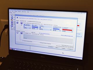 Hard drive cloning with Macrium