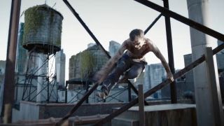 Parkour zombie in The Walking Dead: Dead City