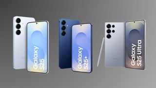 first official renders of the samsung galaxy s25 series phones