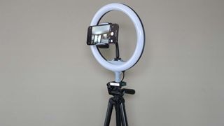 best ring lights for phones: UBeesize 10" Selfie Ring Light and Tripod