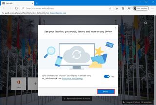 Complete Microsoft Edge profile