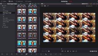 The Color panel offers a streamlined way to find all installed LUTs, and you can split the viewer to see how each will affect your video.