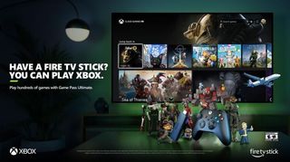 The Xbox Game Pass Ultimate available on select Amazon Fire TV sticks.