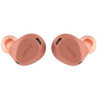 Jabra Elite 8 Active Gen 2 earbuds in coral render.