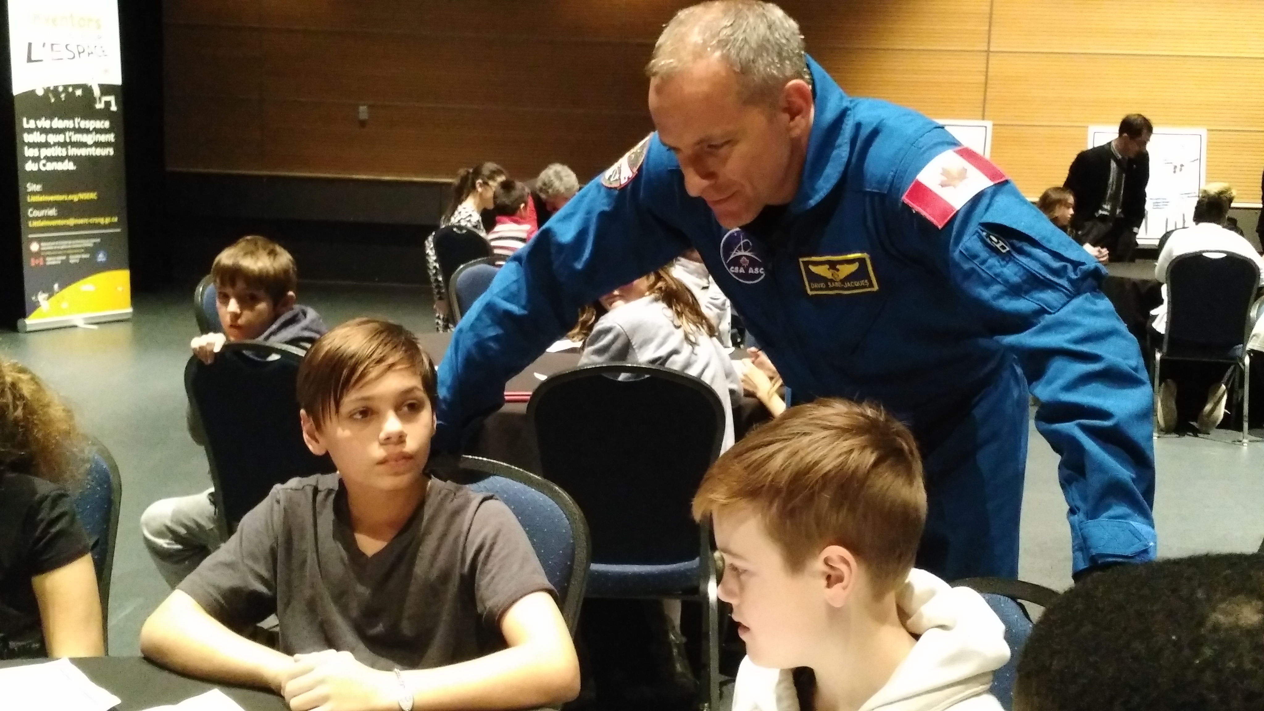 Canadian astronaut David Saint-Jacques