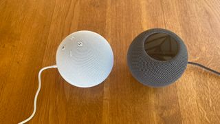 HomePod Mini vs. Echo Dot 5th gen