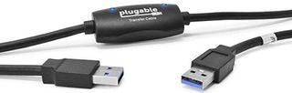 Plugable transfer cable