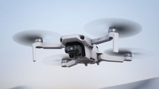 DJI Mini 4K in flight