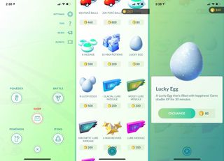 Pokemon Go Buy Lucky Eggs