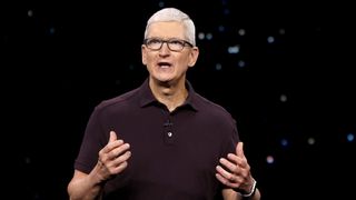 Tim Cook speaking