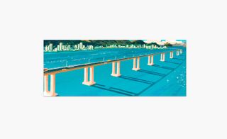 The 42nd Anniversary of Rio–Niterói Bridge opening doodle