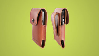 Waterfield Latigo Leather iPhone 13 Holster