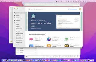 Setapp on a MacBook Pro