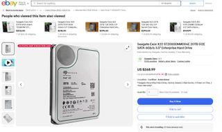 Seagate selling re-certified hard drives exclusively to US customers at its eBay storefront