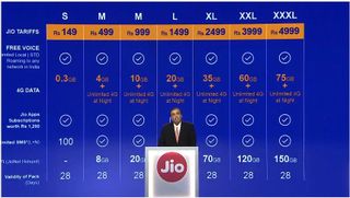 Jio tariff