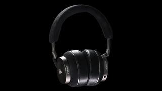 Noble Fokus Apollo headphones on a black background