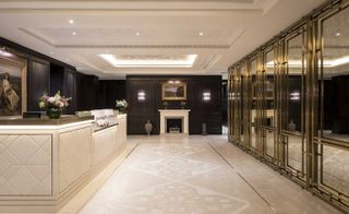 Reception Area of Lanesborough Club and Spa.