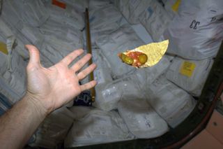 Commander Hadfield's Space Nachos