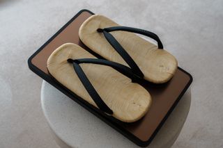 Interior of John Lobb store in Kyoto Japan