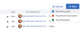 Yammer file