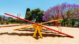 Playground seesaws