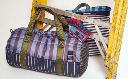 Paul Smith and Porter striped bags