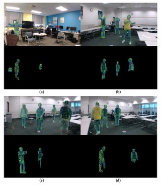 Wi-Fi based perception technology generates wireframes