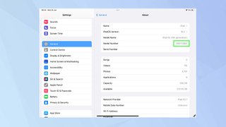 How to check your iPad model and generation