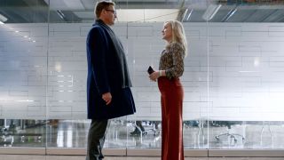 Michael Weatherly and Geneva Carr in Season 6 of CBS' Bull