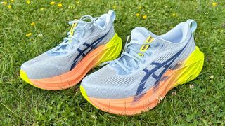 Asics Superblast 2 on grass