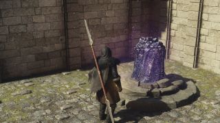 Dragon's Dogma 2 screenshot explaining a mechanic related to fast travel