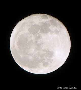 Full Moon over Katy, TX