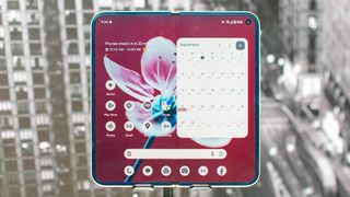 Google Pixel 9 Pro Fold main display opened