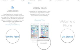How to set up your iPhone as new: Send or don't send diagnostics to Apple, zoom or don't zoom your display, then get started!