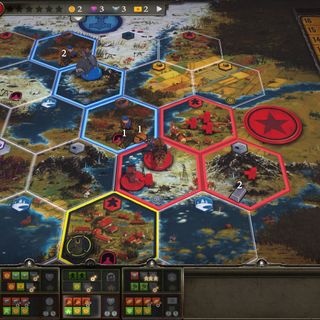 A screenshot of Scythe: Digital Edition