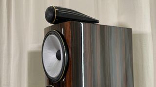 Bowers and Wilkins 702 tweeter closeup