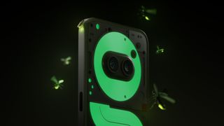 Nothing Phone 2a Plus with glow-in-the-dark back panel