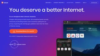 Best web browsers - Brave