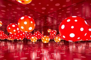 Yayoi Kusama inflatables