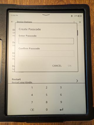 How to password-protect your Amazon Kindle