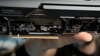 GeForce RTX 4090 with cracked PCB