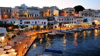 A Spanish sea front.