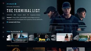 Amazon Prime Video Carousels