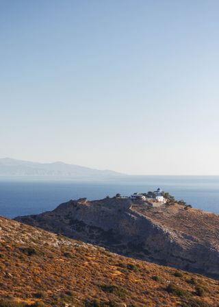 Kastriani Monastery in Kea Island