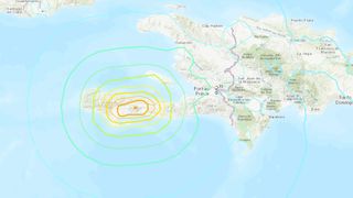 A 7.2-magnitude earthquake struck off Haiti on Aug. 14, 2021.