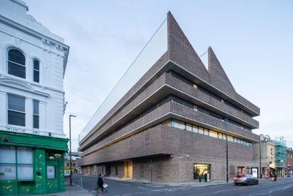 Royal College of Art Battersea Campus Building side view