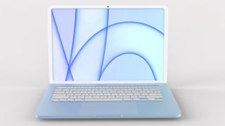 MacBook Air 2022 render